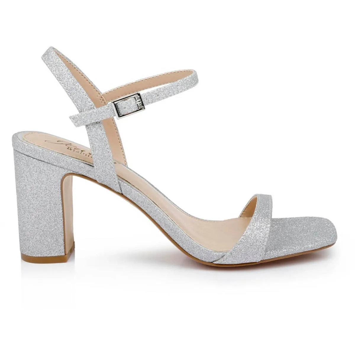 Rayla Womens Glitter Dressy Slingback Sandals