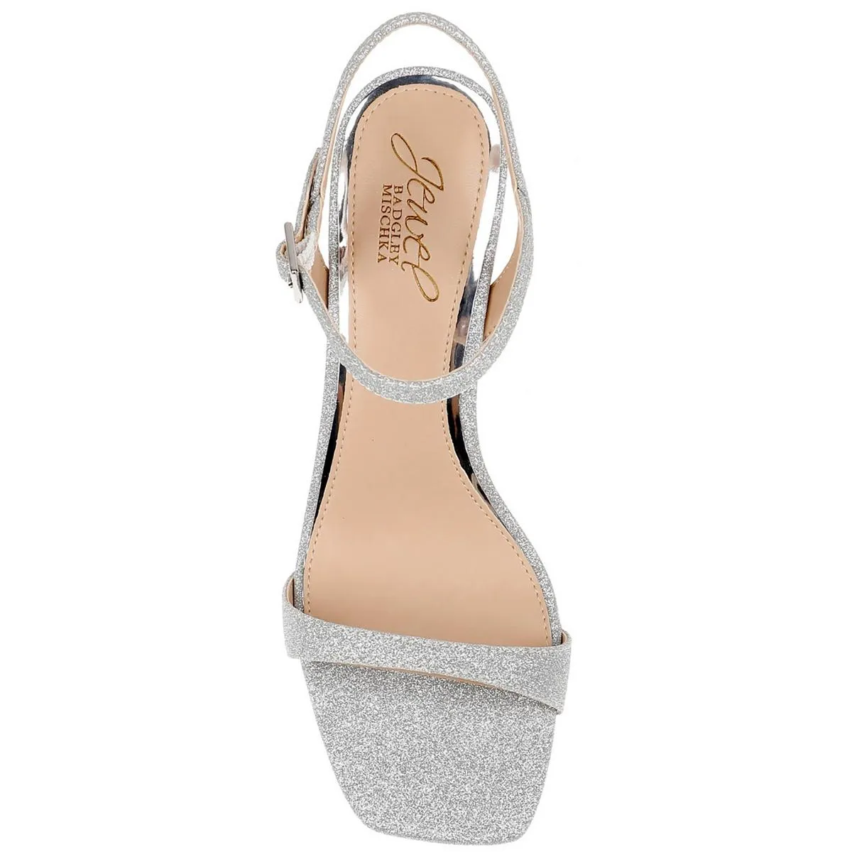 Rayla Womens Glitter Dressy Slingback Sandals