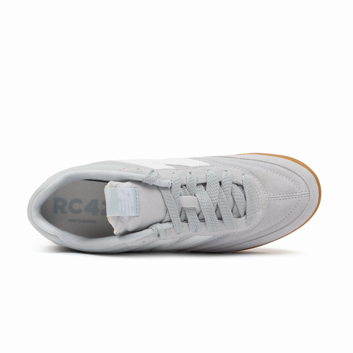 RC42 'Grey White' New Balance sneaker close-ups