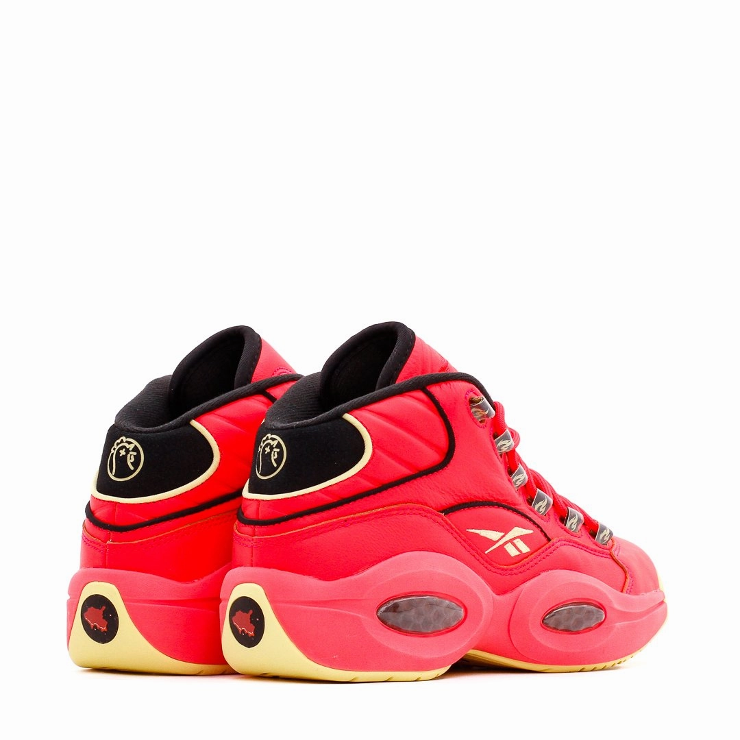 Reebok Basketball Men Question Mid x Hot Ones Allen Iverson Red GV7093 Reebok modern sport footwear