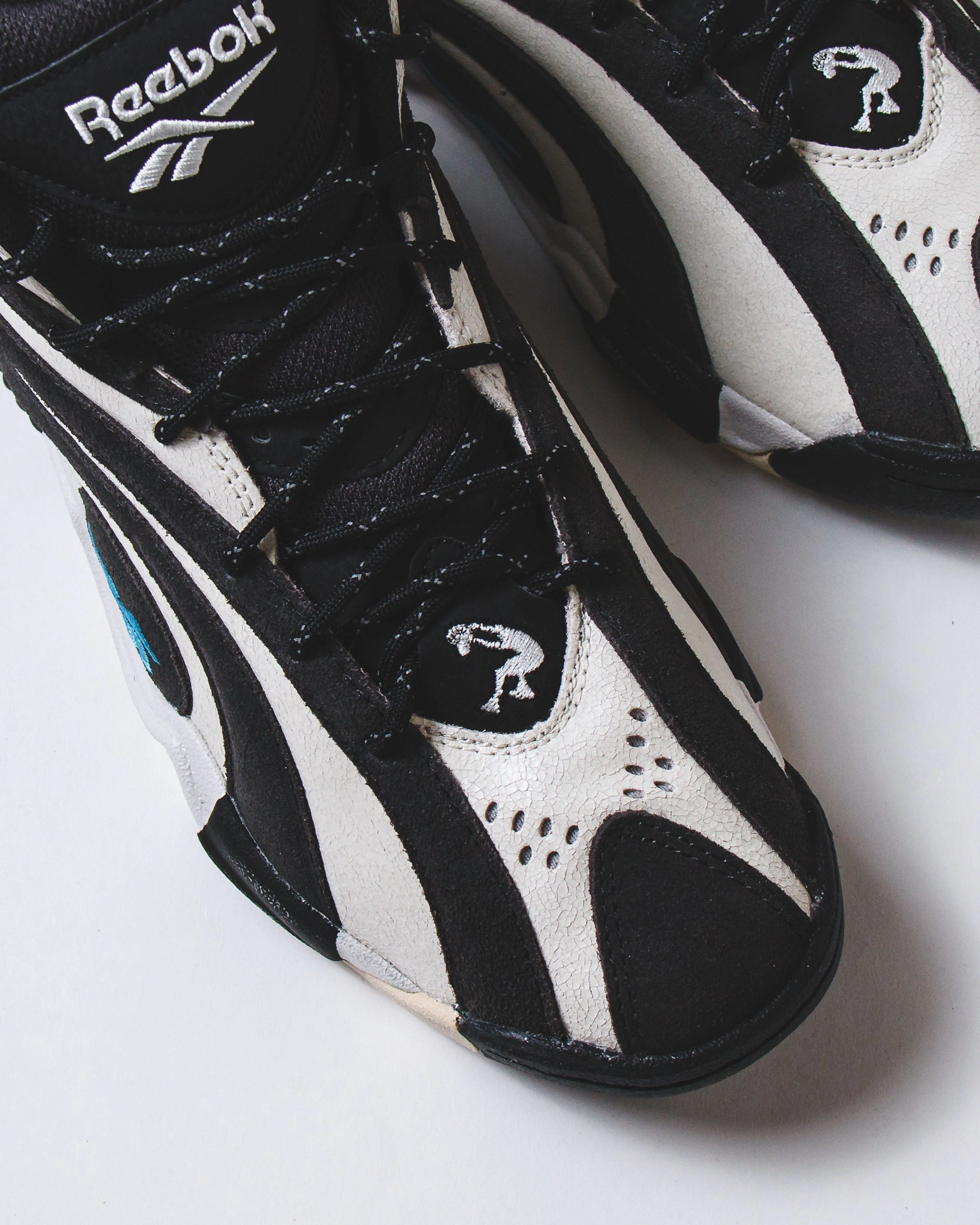 Reebok Basketball Men Shaqnosis Washed Black 100230334 Reebok modern sport footwear