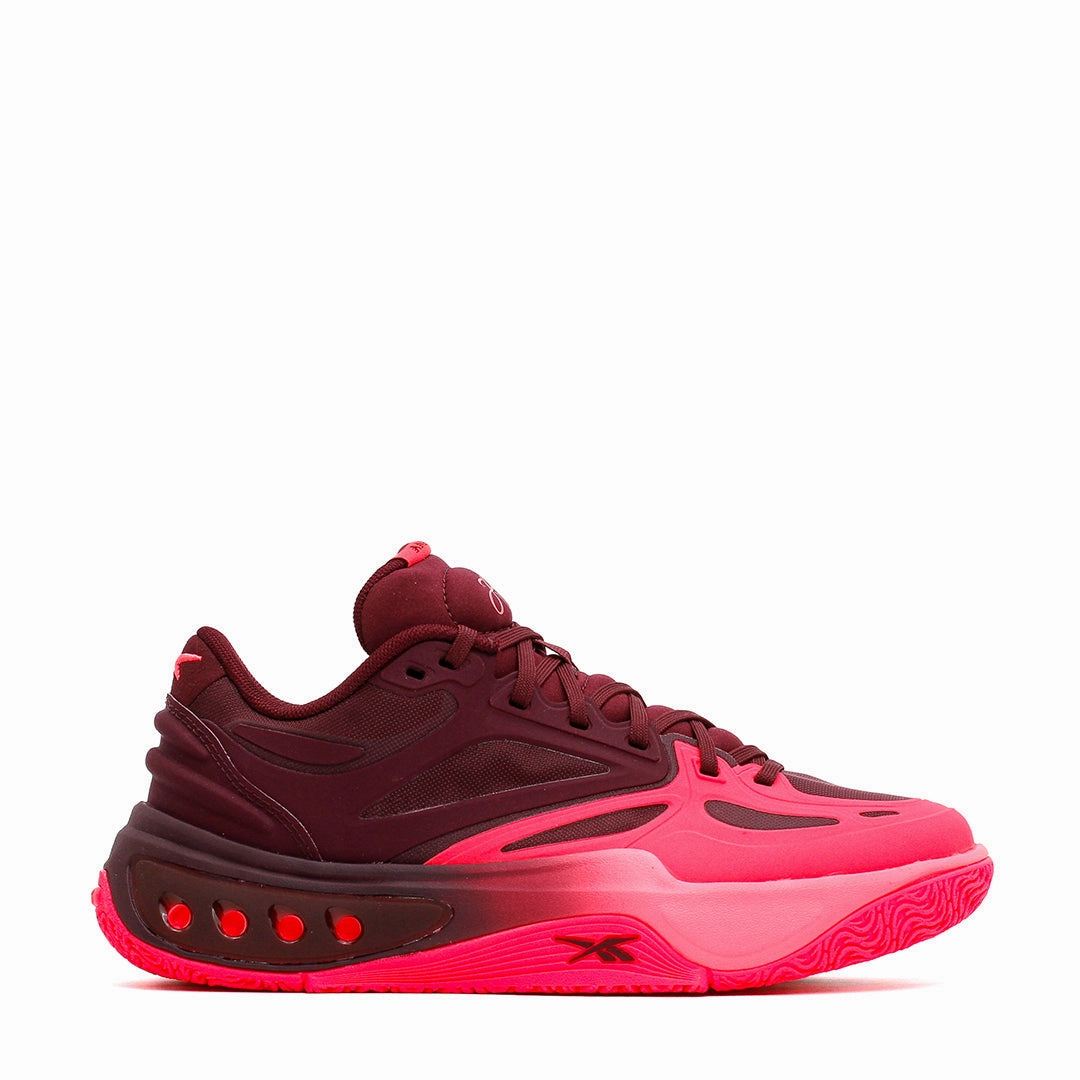 Reebok Basketball x Angel Reese Unisex Engine A Black Cherry Pink Blast 100230673 Reebok lifestyle sneakers with retro vibes