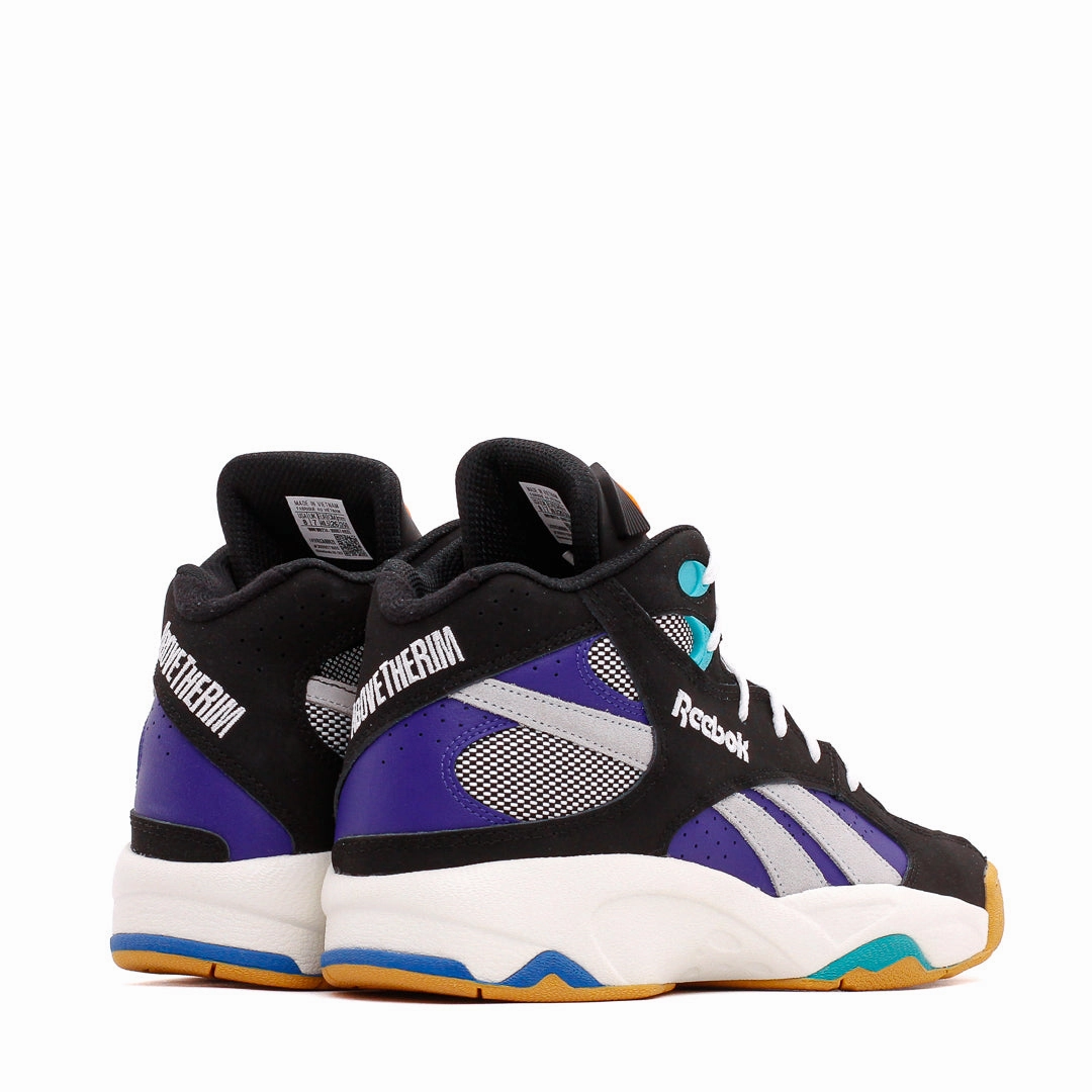 Reebok Classic Basketball Men ATR Pump Vertical Black Purple 100074933 Reebok modern sport footwear