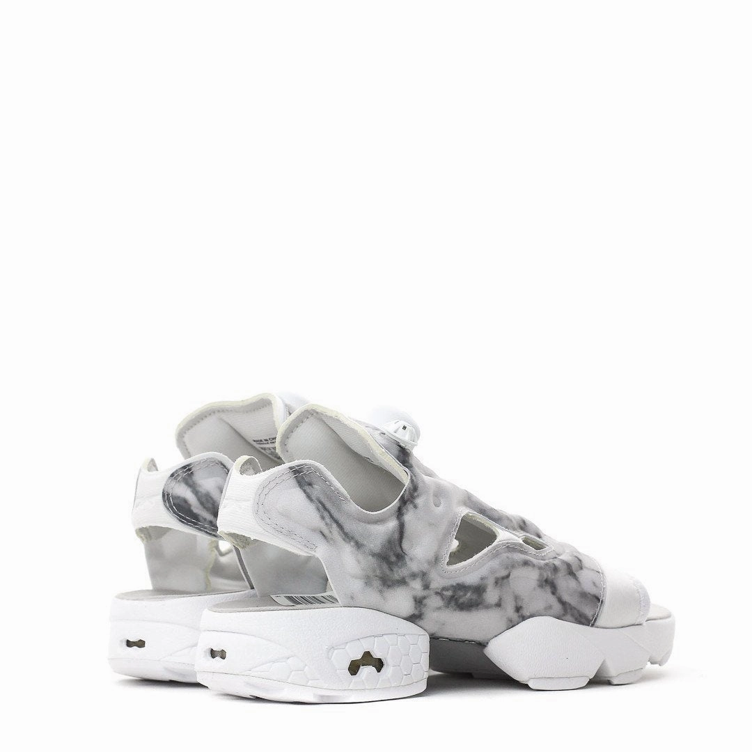 REEBOK CLASSIC WOMEN INSTAPUMP FURY SANDAL WHITE GREY V69440 Reebok modern sport footwear