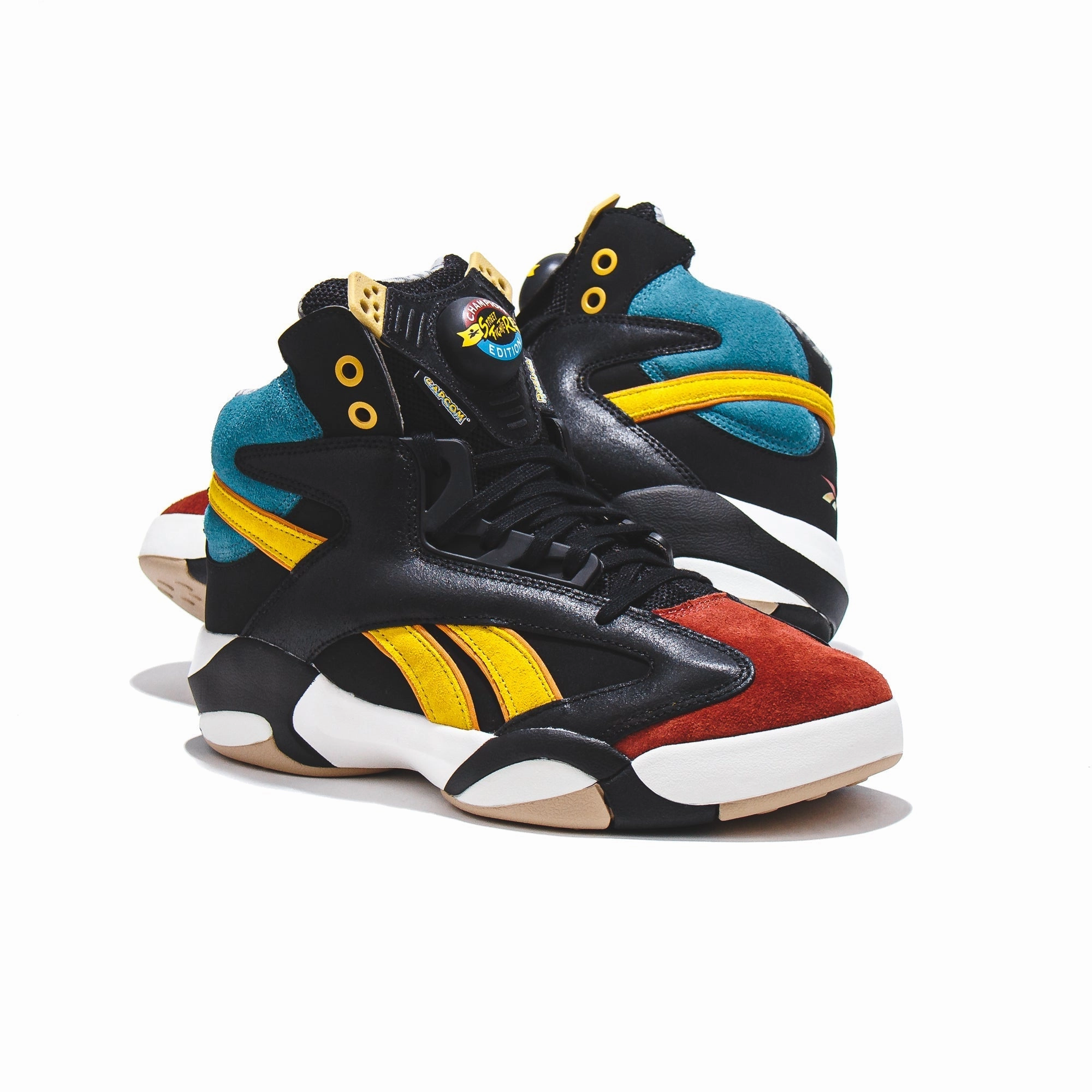 Reebok Classic x Capcom Basketball Men Shaq Attaq Street Fighter HR0603 Reebok modern sport footwear
