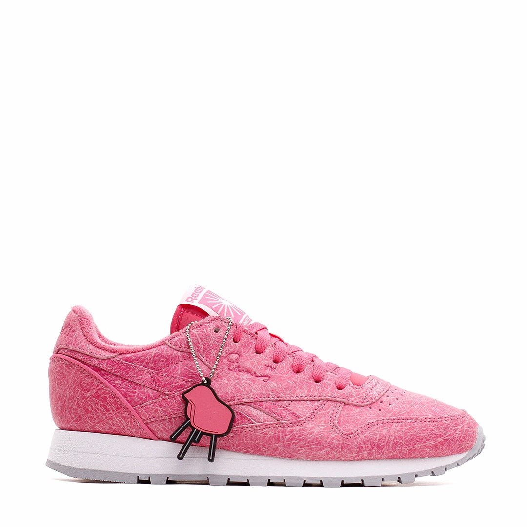 Reebok Classic x Eames Leather Pink White Grey FZ5860 Reebok modern sport footwear