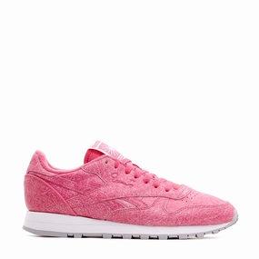 Reebok Classic x Eames Leather Pink White Grey FZ5860 Reebok lifestyle sneakers with retro vibes