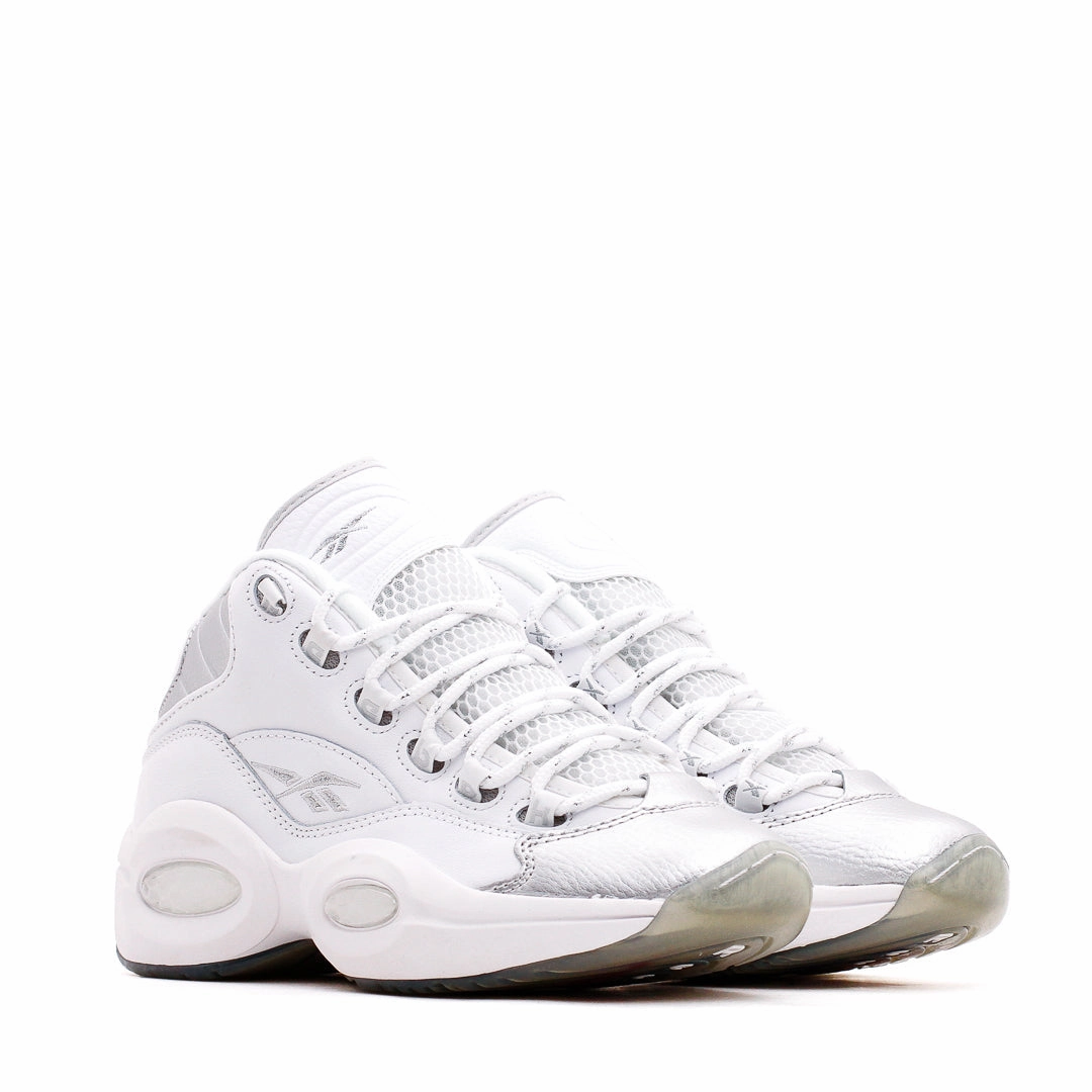 Reebok Classics Basketball Junior Question Mid Allen Iverson White Silver GX3983 Reebok modern sport footwear