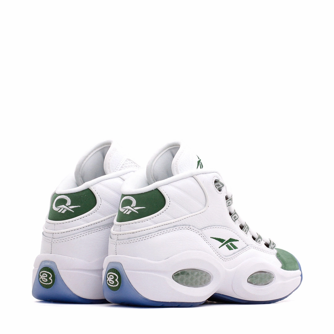 Reebok Classics Basketball Men Question Mid Allen Iverson White Green ID6690 Reebok modern sport footwear