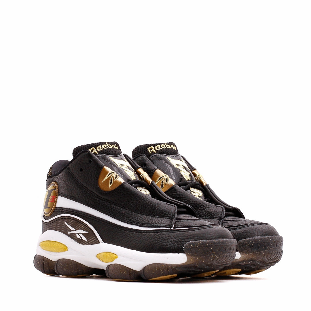 Reebok Classics Basketball Men The Answer DMX Allen Iverson Black Gold GW6372 Reebok modern sport footwear