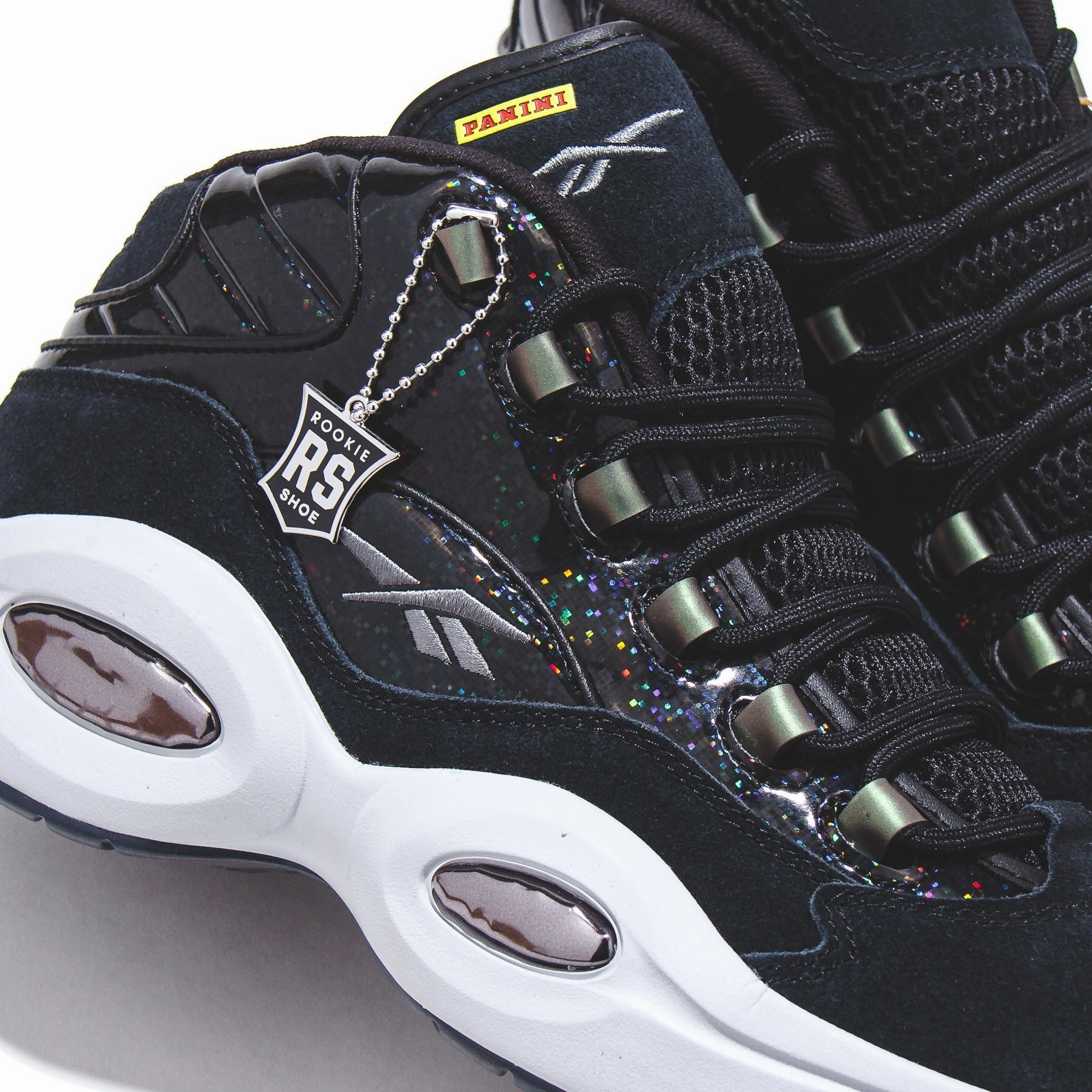 Reebok Classics Basketball Men x Panini Question Mid Allen Iverson Black HQ4135 Reebok modern sport footwear