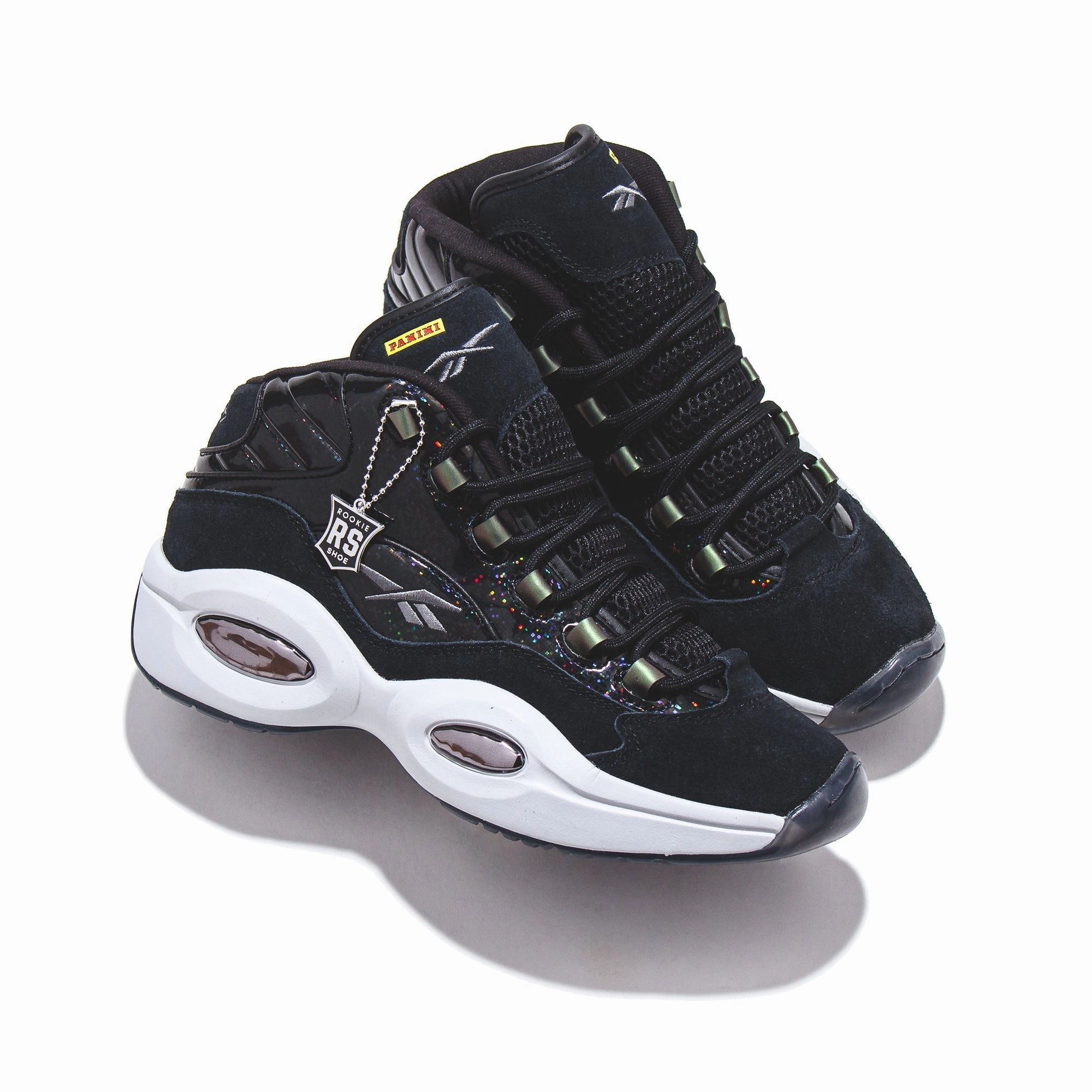 Reebok Classics Basketball Men x Panini Question Mid Allen Iverson Black HQ4135 Reebok modern sport footwear