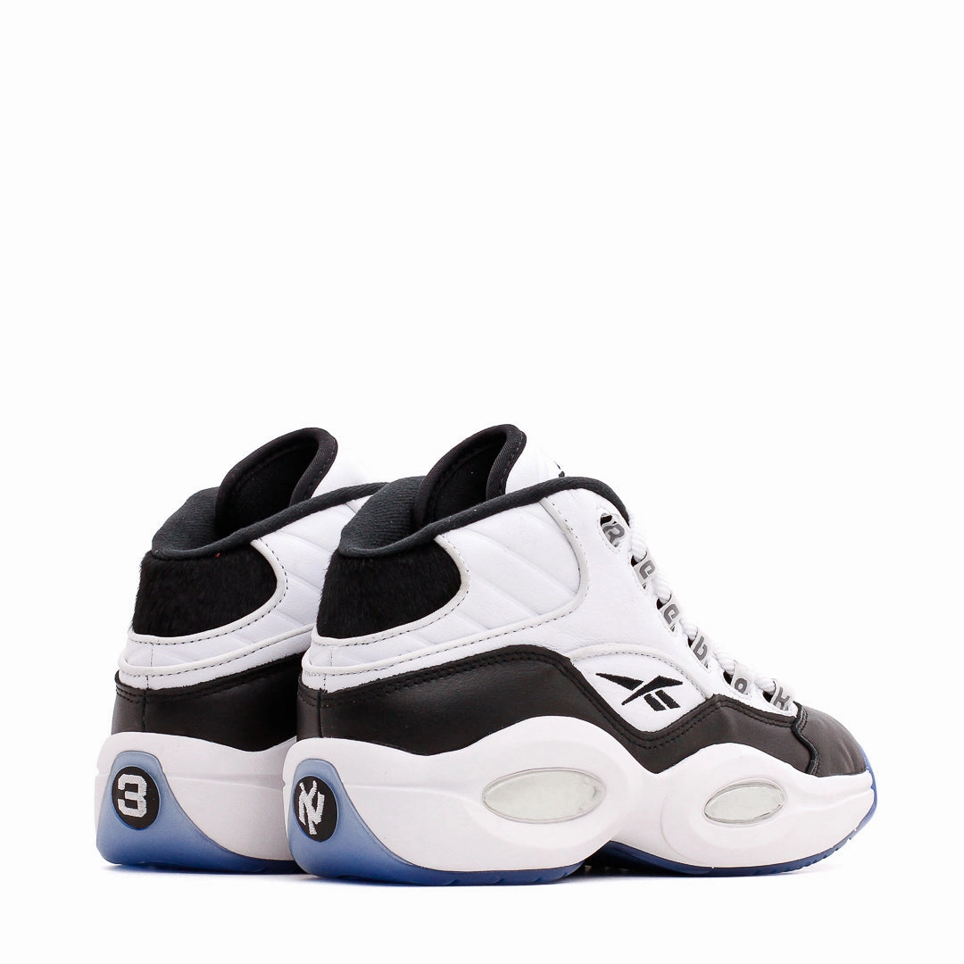 Reebok Classics Basketball Men x Tyrrell Winston Question Mid Allen Iverson White Black GZ1565 Reebok modern sport footwear
