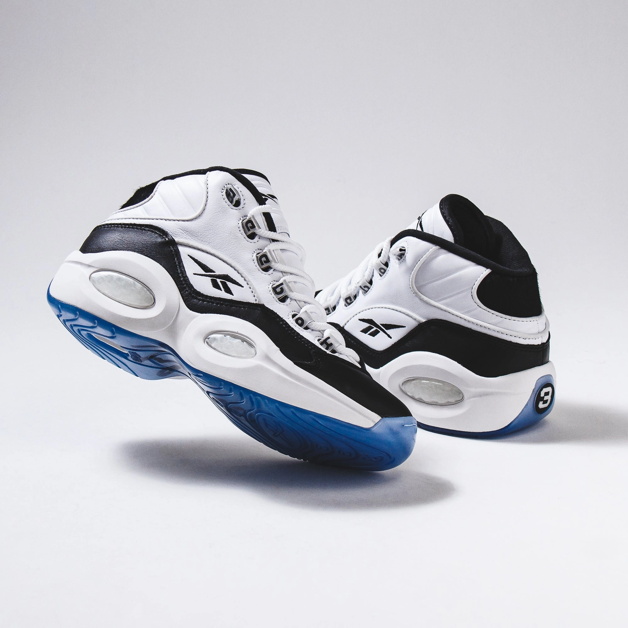 Reebok Classics Basketball Men x Tyrrell Winston Question Mid Allen Iverson White Black GZ1565 Reebok modern sport footwear
