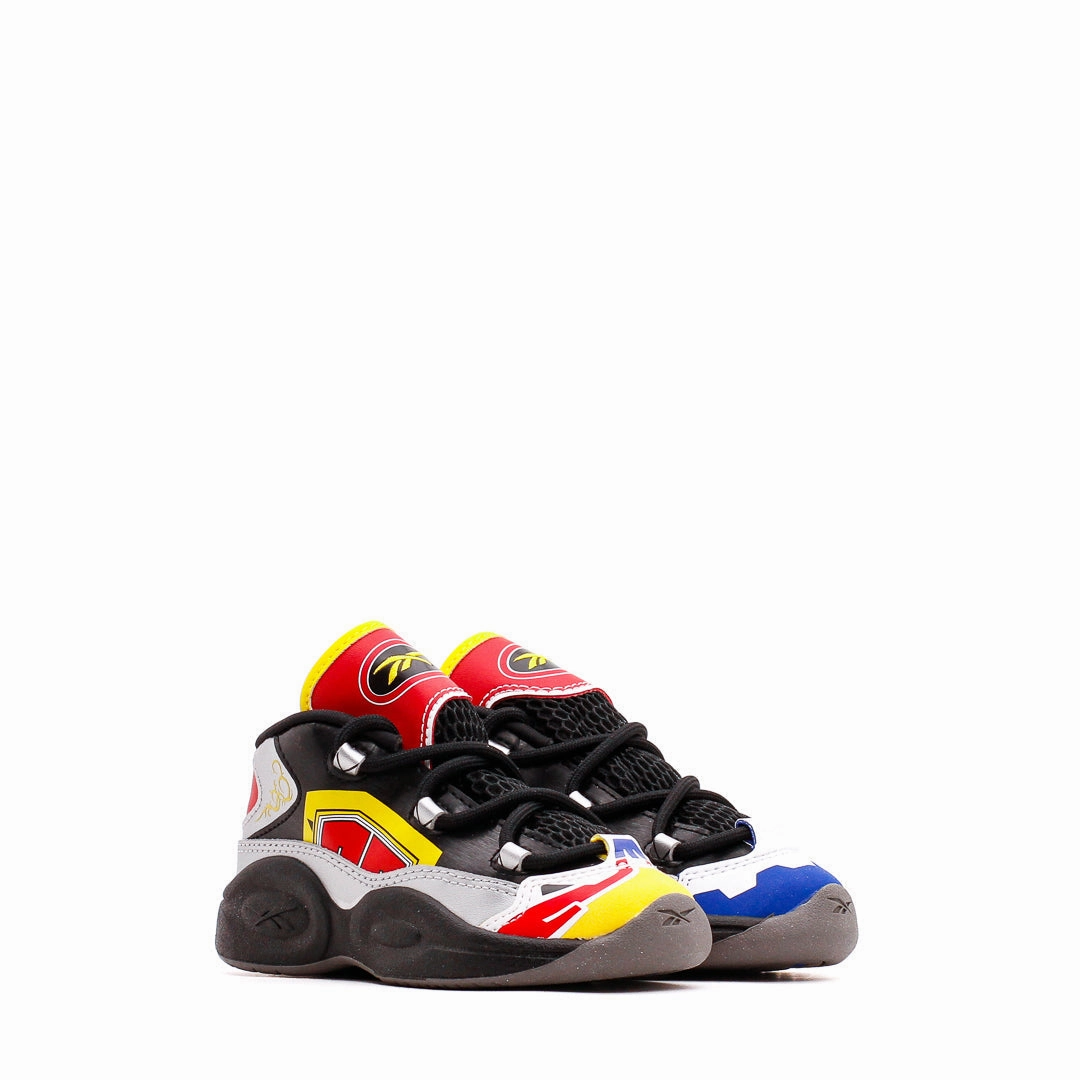 Reebok Classics Infant Question Mid x Power Rangers Multicolour GY0587 Reebok modern sport footwear