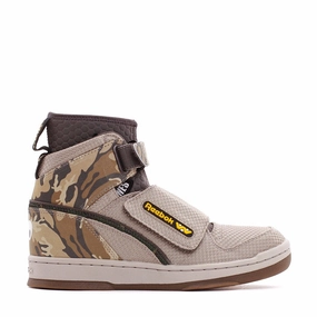 Reebok Classics Men Alien Stomper U.S.C.M Sand Black FV5052 Reebok lifestyle sneakers with retro vibes