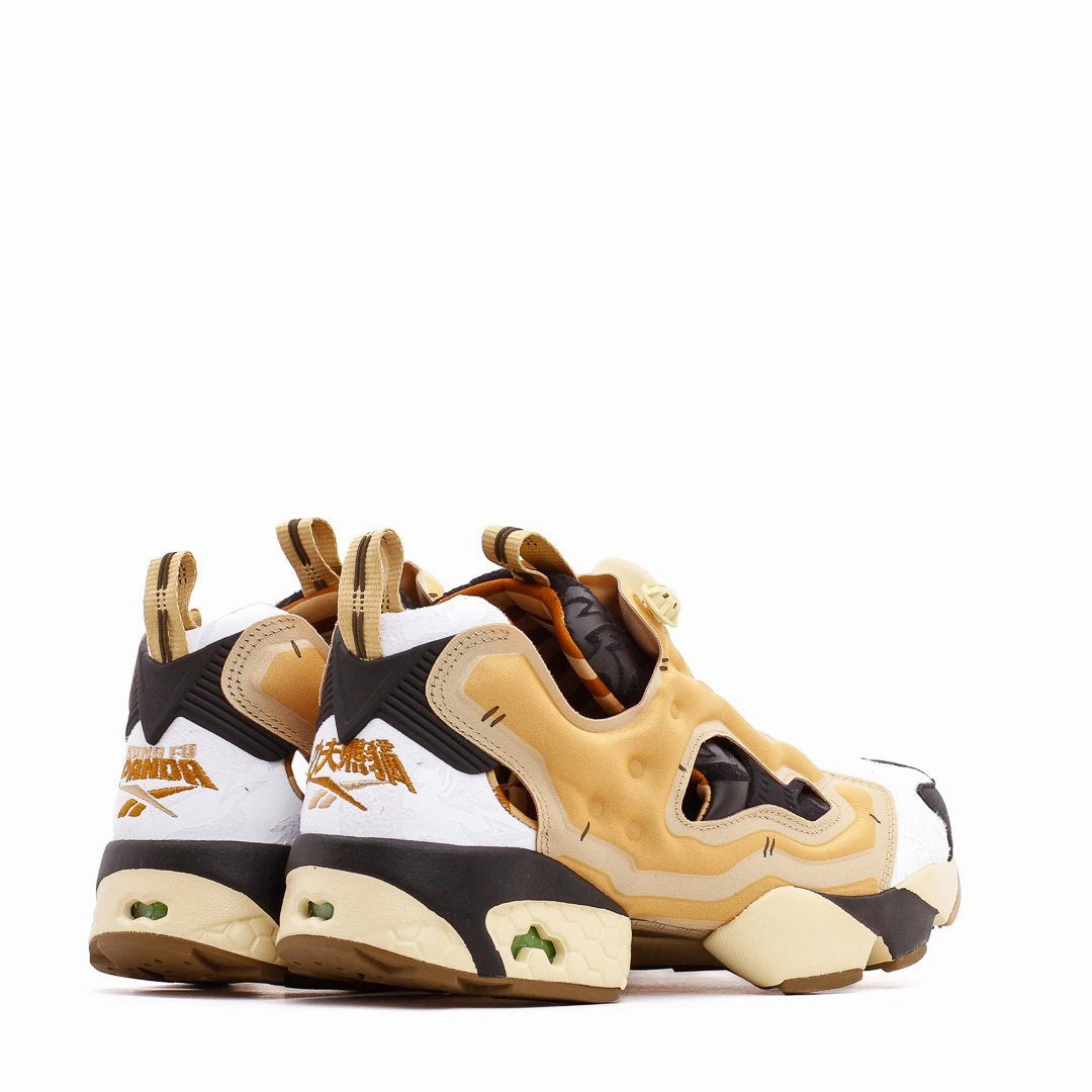 Reebok Classics Men InstaPump Fury x Kung Fu Panda Po Black White Beige GZ8632 Reebok modern sport footwear