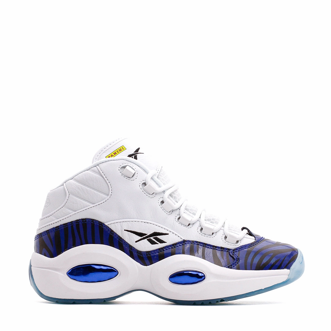 Reebok Classics x Panini Basketball Men Question Mid Allen Iverson White HQ1097 Reebok lifestyle sneakers with retro vibes
