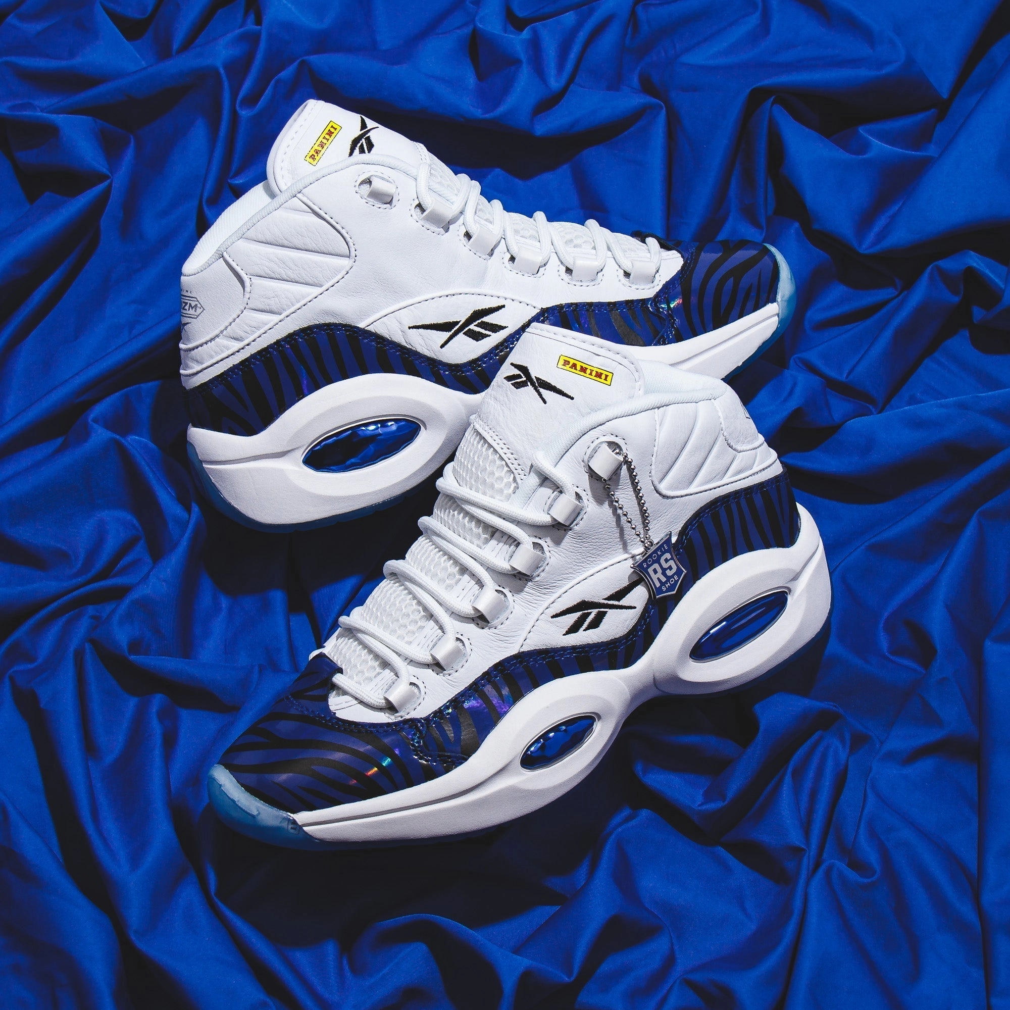Reebok Classics x Panini Basketball Men Question Mid Allen Iverson White HQ1097 Reebok modern sport footwear