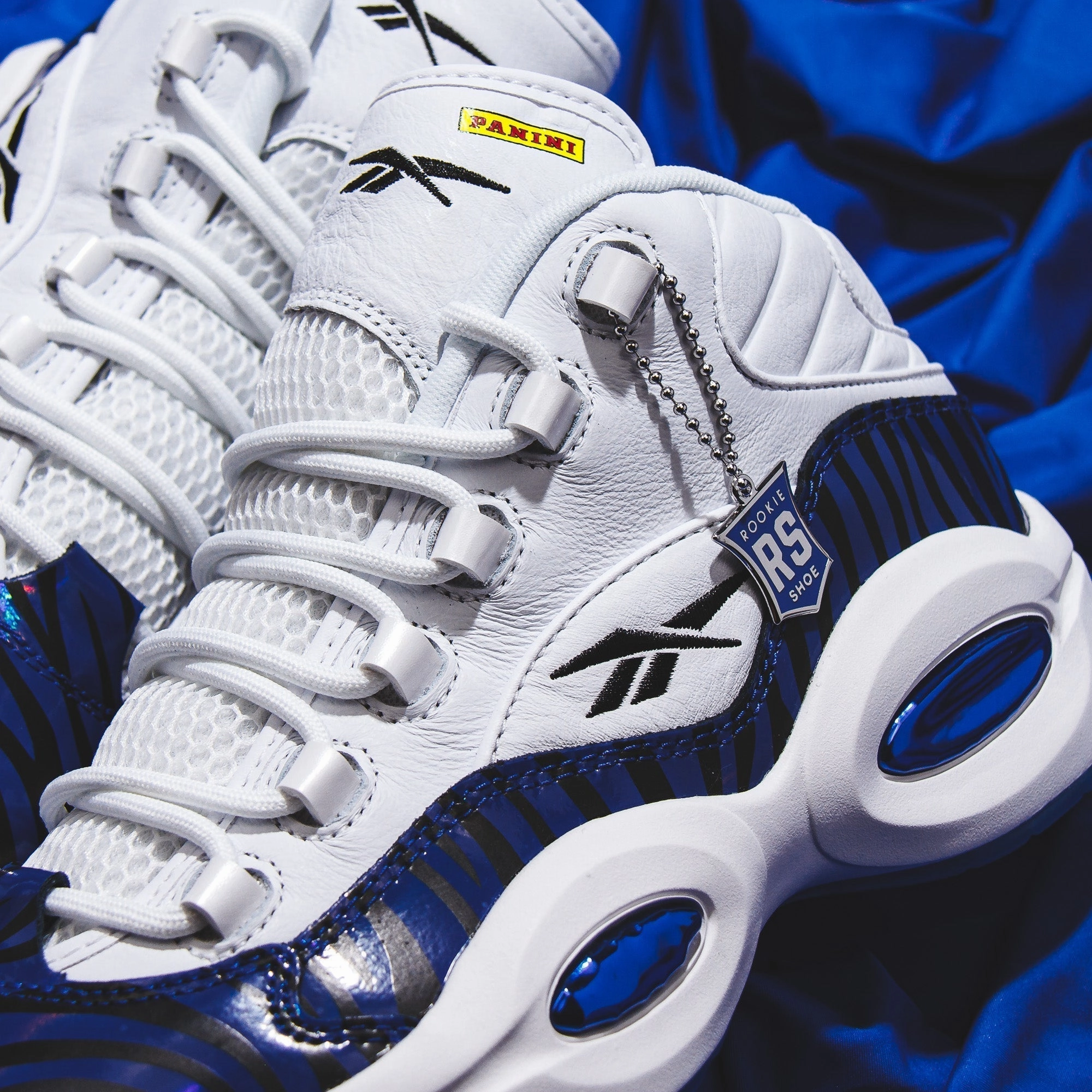 Reebok Classics x Panini Basketball Men Question Mid Allen Iverson White HQ1097 Reebok modern sport footwear
