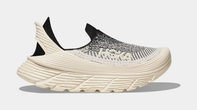 Restore TC Mens Running Shoes (Beige/Black) Trail-ready Hoka hiking shoes