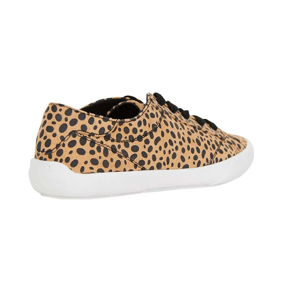 Riddle Sneaker in Cheetah Canvas