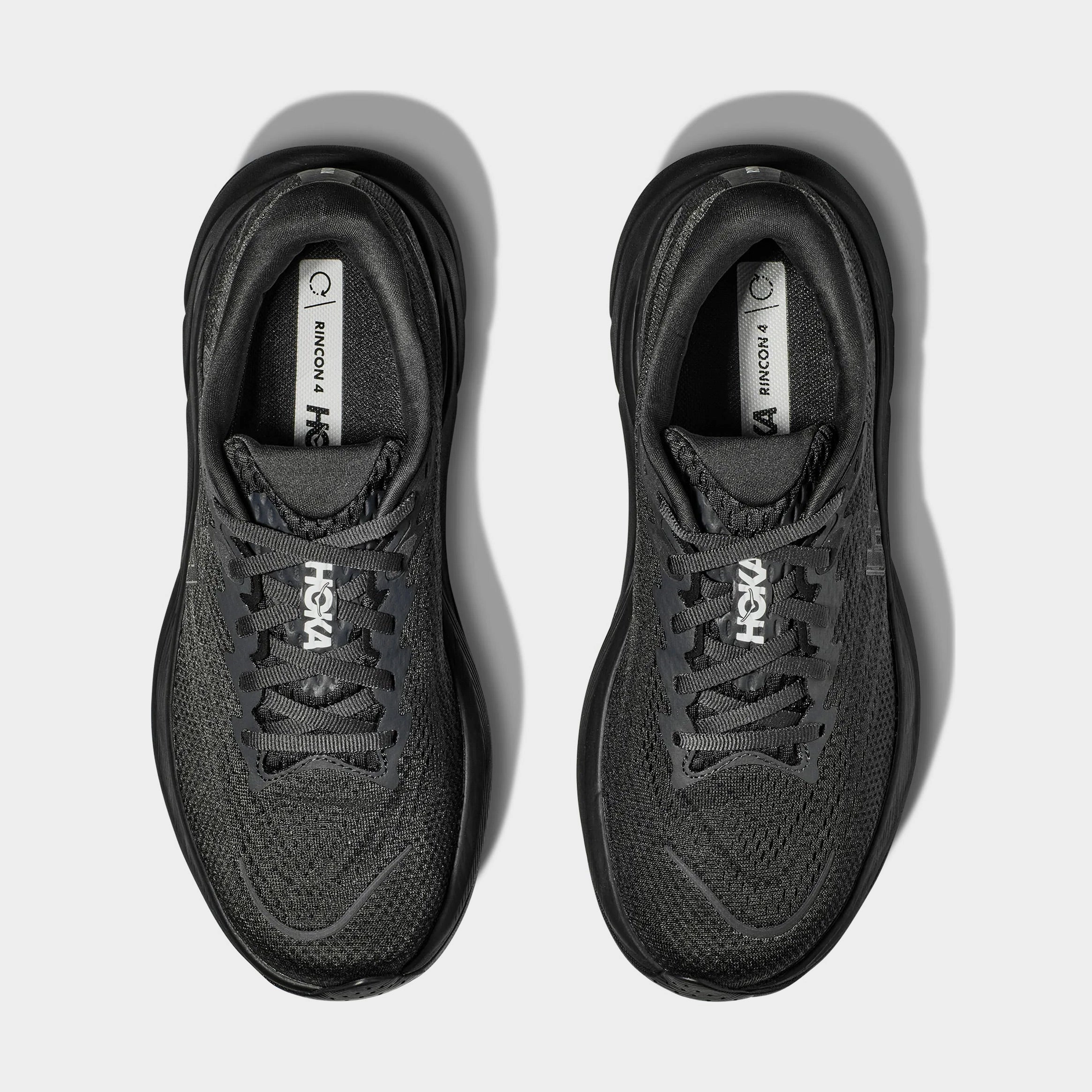 Rincon 4 Womens Running Shoes (Black/Black) Trail grip footwear