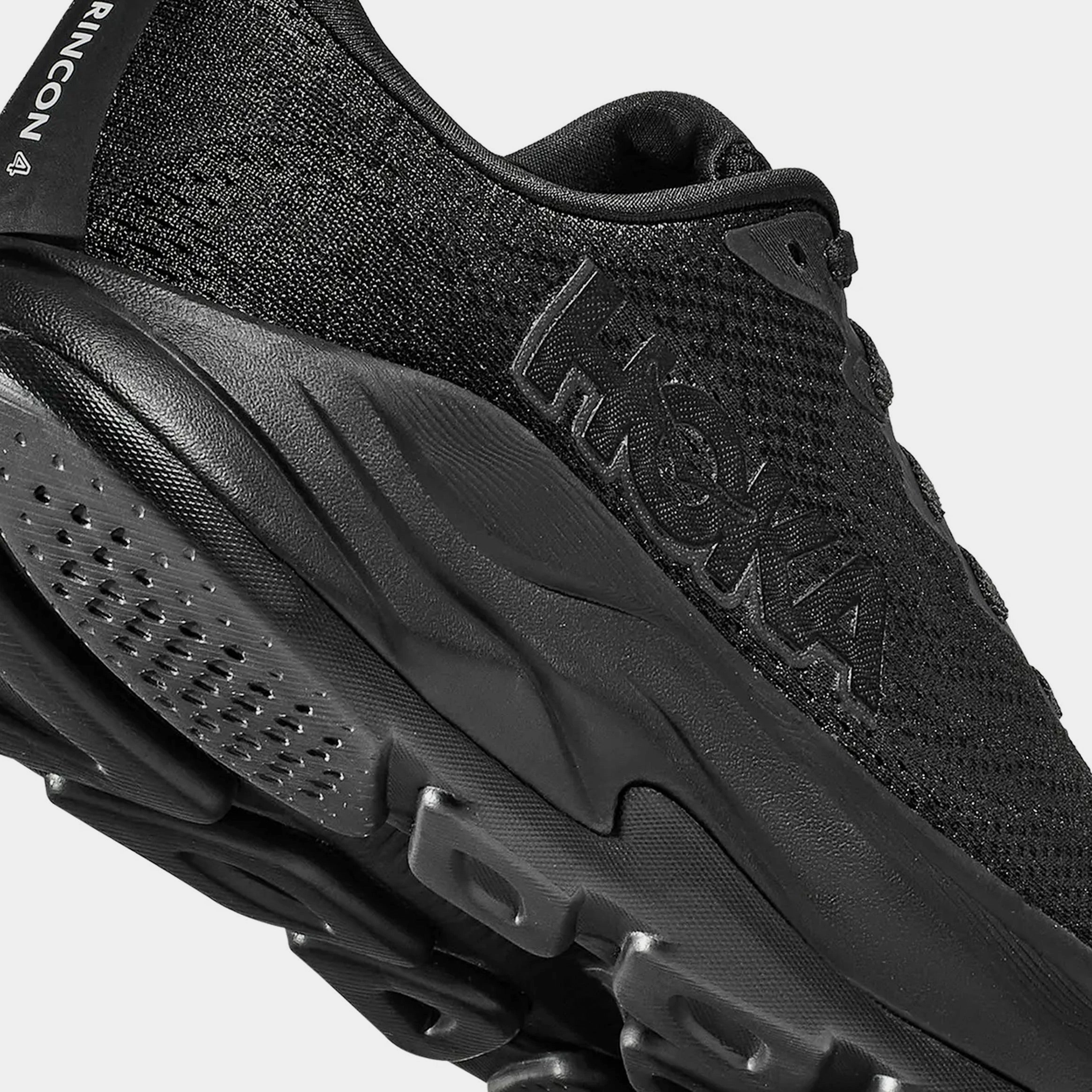 Rincon 4 Womens Running Shoes (Black/Black) Trail grip footwear