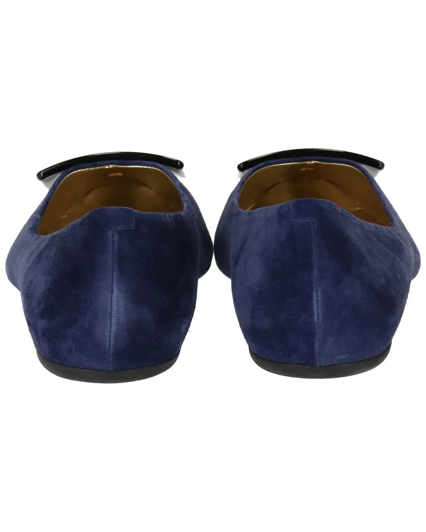 Roger Vivier Suede Ballerina Flat