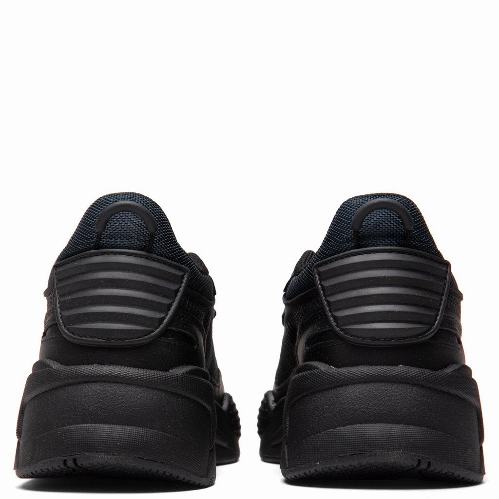 RS-X "Winterized" - Black/Black Puma Stripe Logo Trainers