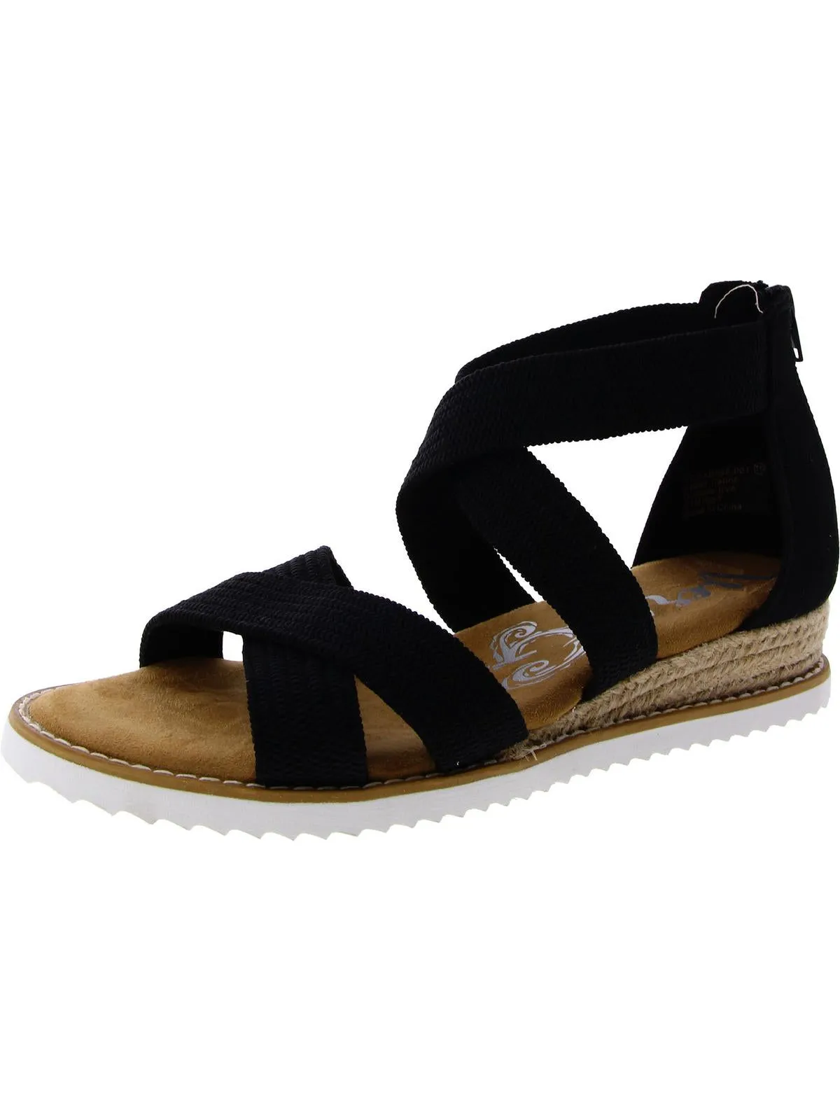 Sadie 2 Womens Canvas Criss-Cross Espadrilles