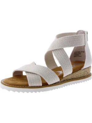 Sadie 2 Womens Canvas Criss-Cross Espadrilles