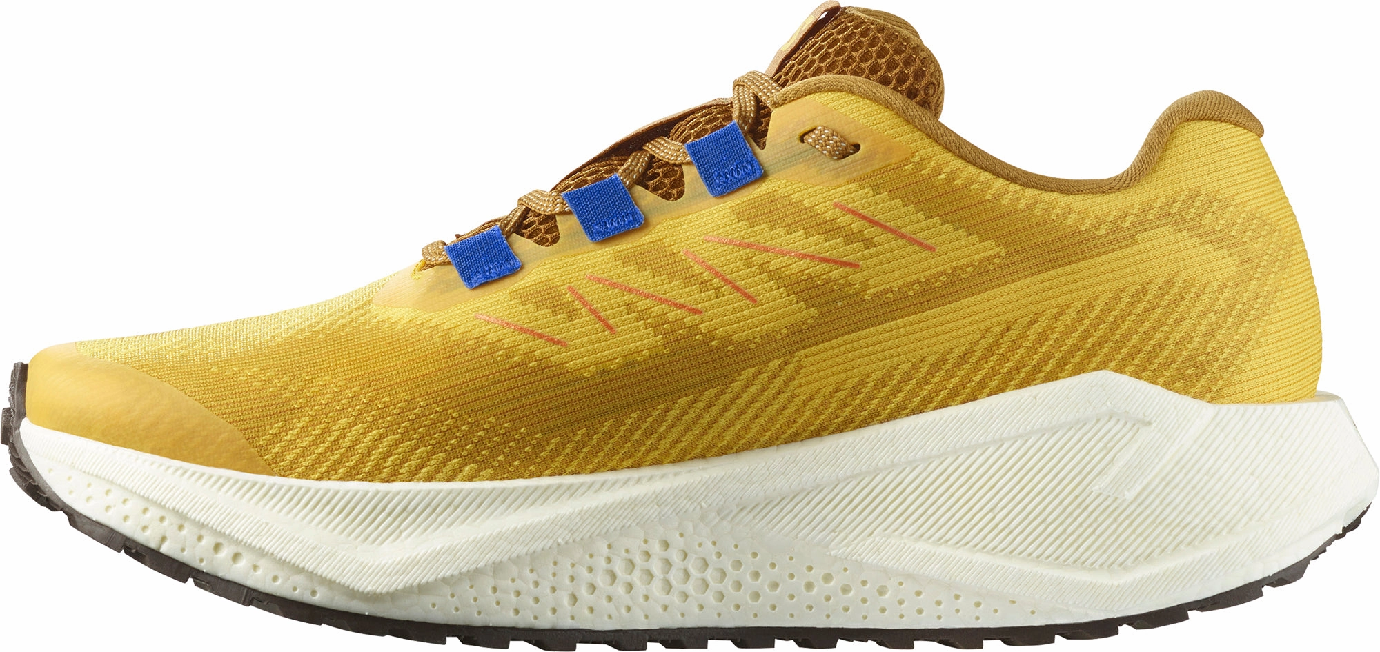 Salomon Aero Blaze 3 GRVL Mens Trail Running Shoes - Yellow Trail Race Footwear