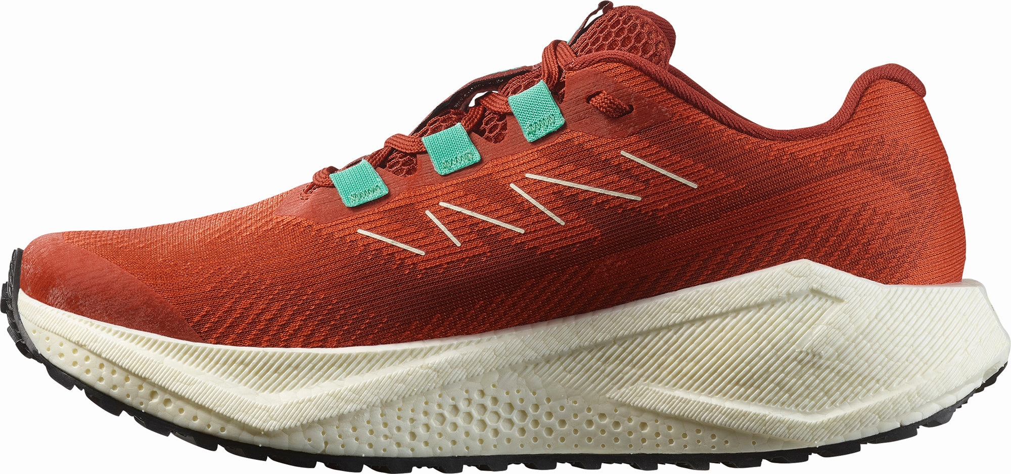 Salomon Aero Blaze 3 GRVL Womens Trail Running Shoes - Orange Trail Race Footwear