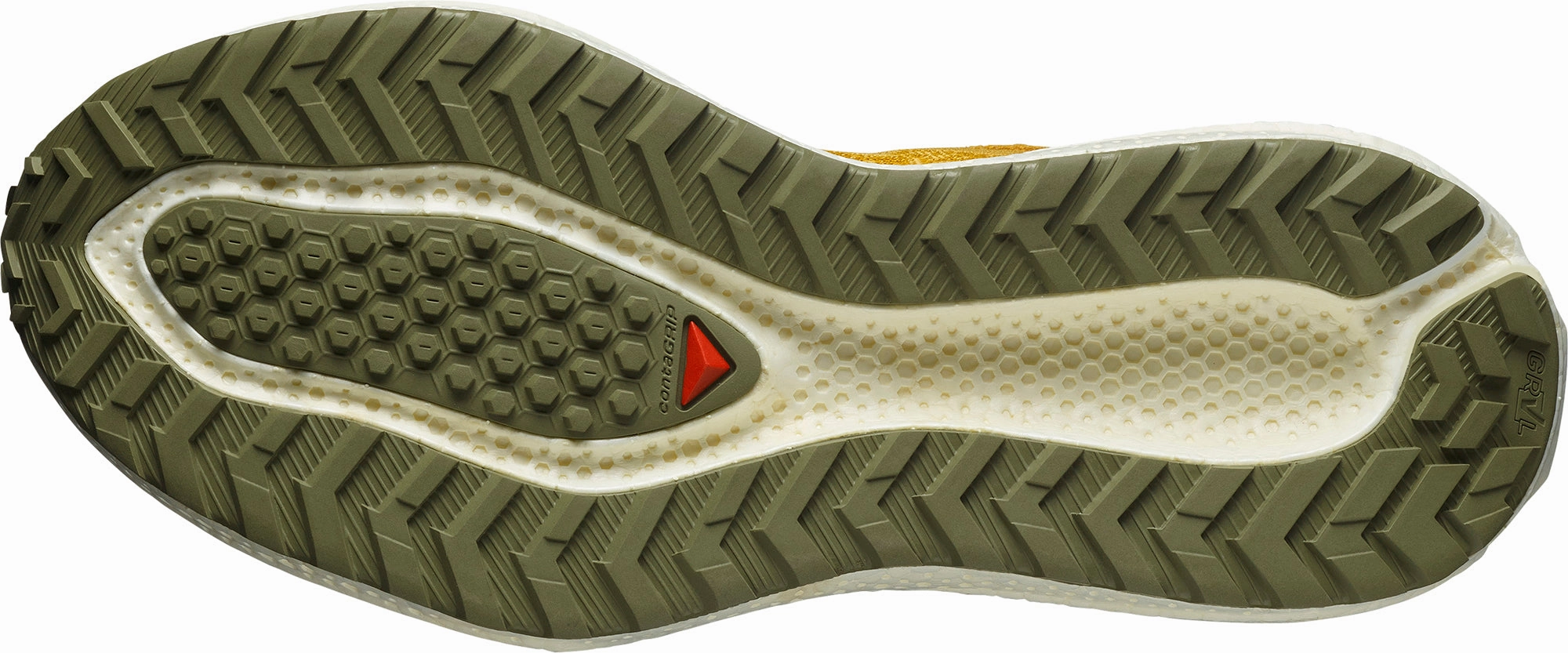 Salomon Aero Glide 3 GRVL Mens Trail Running Shoes - Yellow Trail Race Footwear