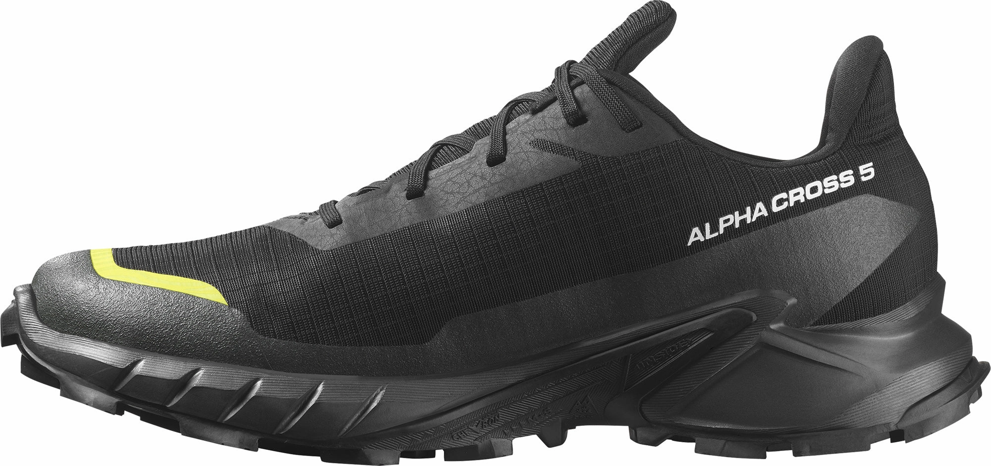 Salomon Alphacross 5 GORE-TEX Mens Trail Running Shoes - Black Trail Race Footwear
