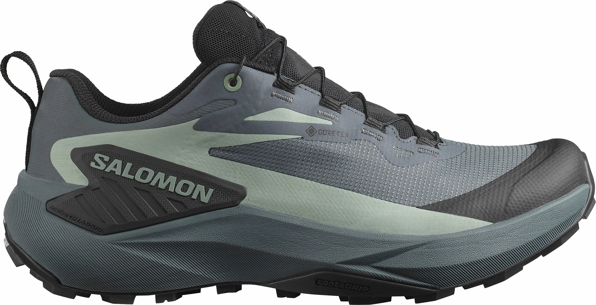 Salomon Genesis GORE-TEX Womens Trail Running Shoes - Grey Salomon trail running shoes