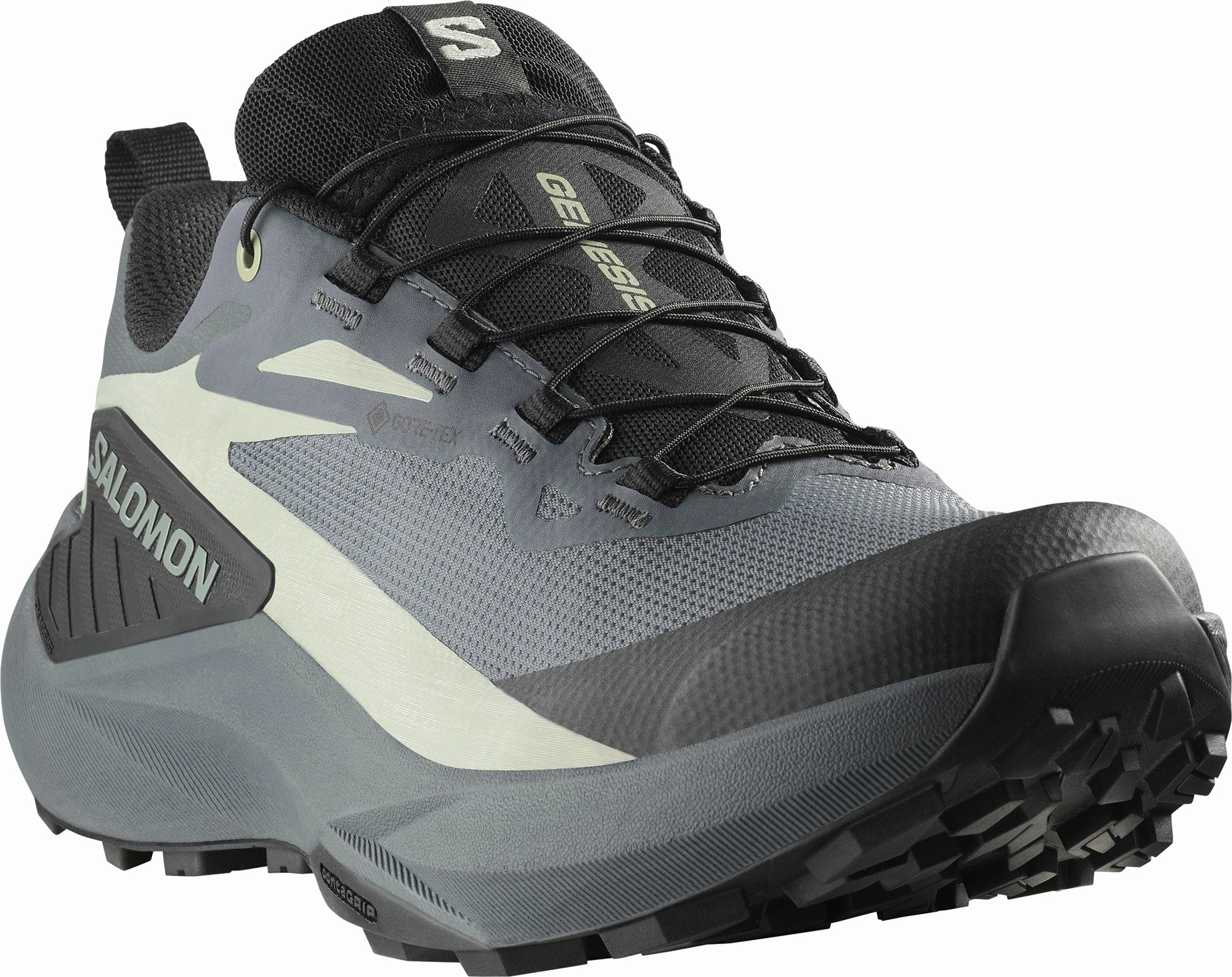 Salomon Genesis GORE-TEX Womens Trail Running Shoes - Grey Trail Race Footwear