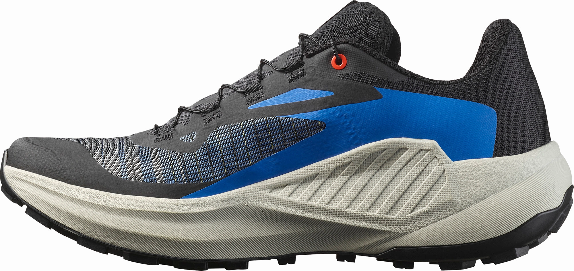 Salomon Genesis Mens Trail Running Shoes - Black Trail Race Footwear