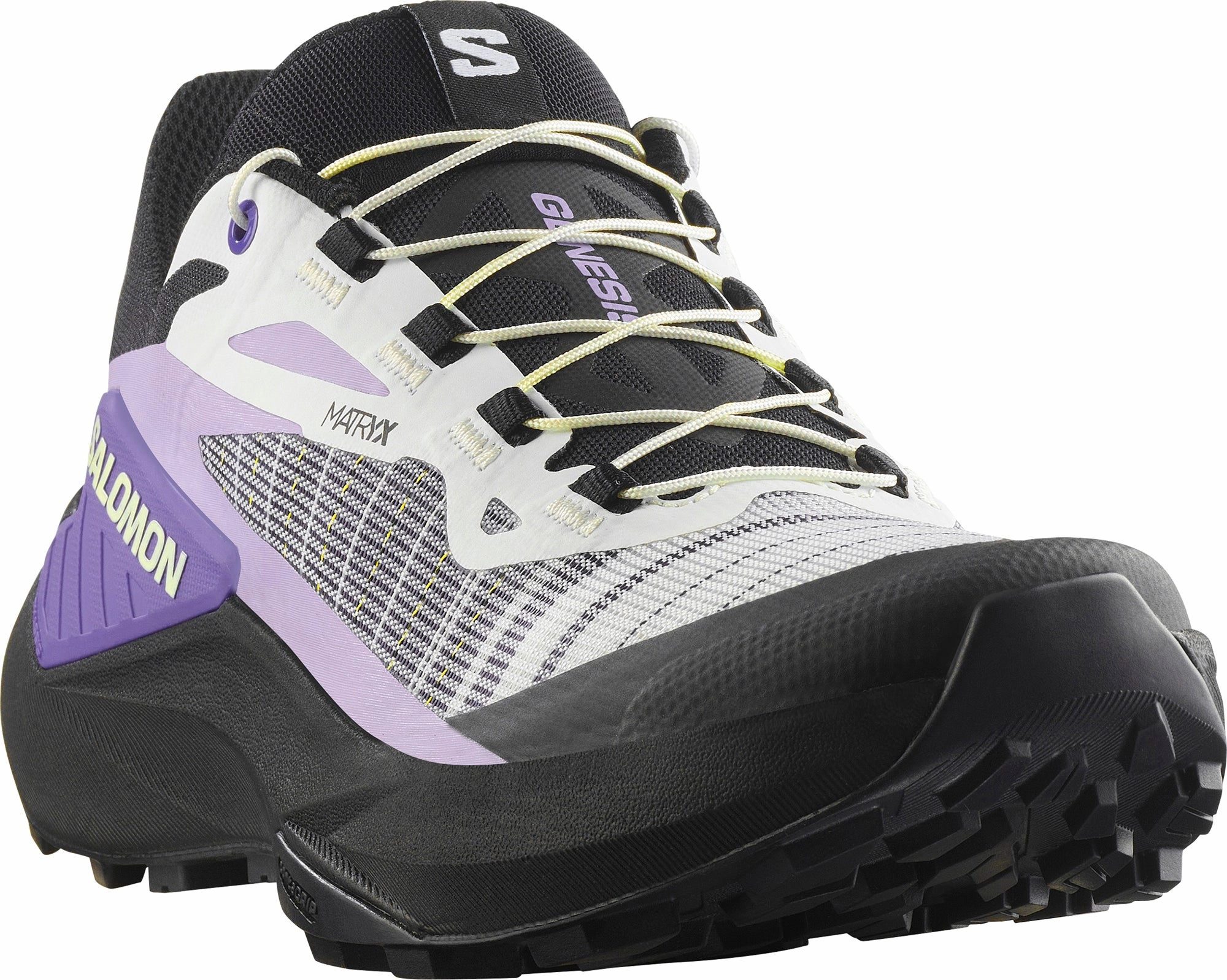 Salomon Genesis Womens Trail Running Shoes - Black Trail Race Footwear