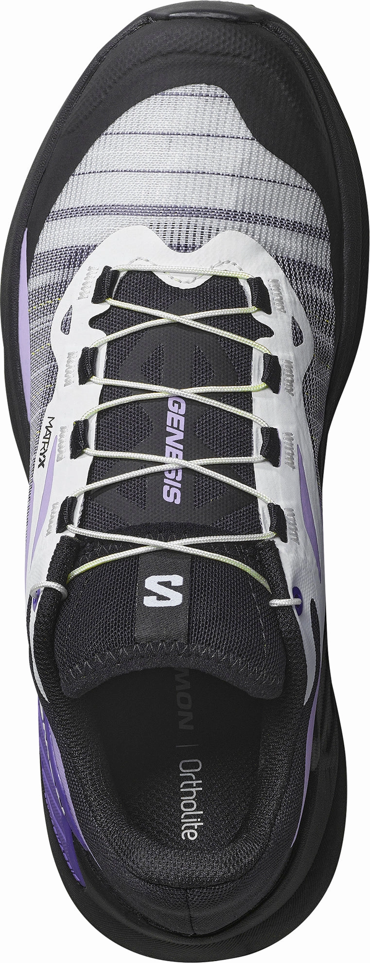 Salomon Genesis Womens Trail Running Shoes - Black Trail Race Footwear