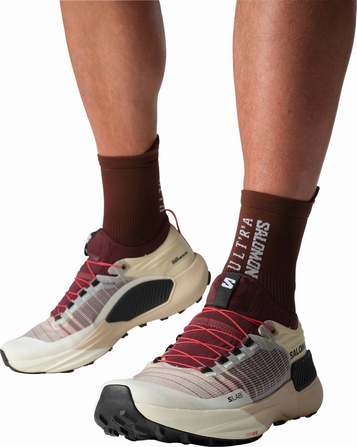 Salomon S/Lab Genesis Trail Running Shoes - Cream Trail Race Footwear
