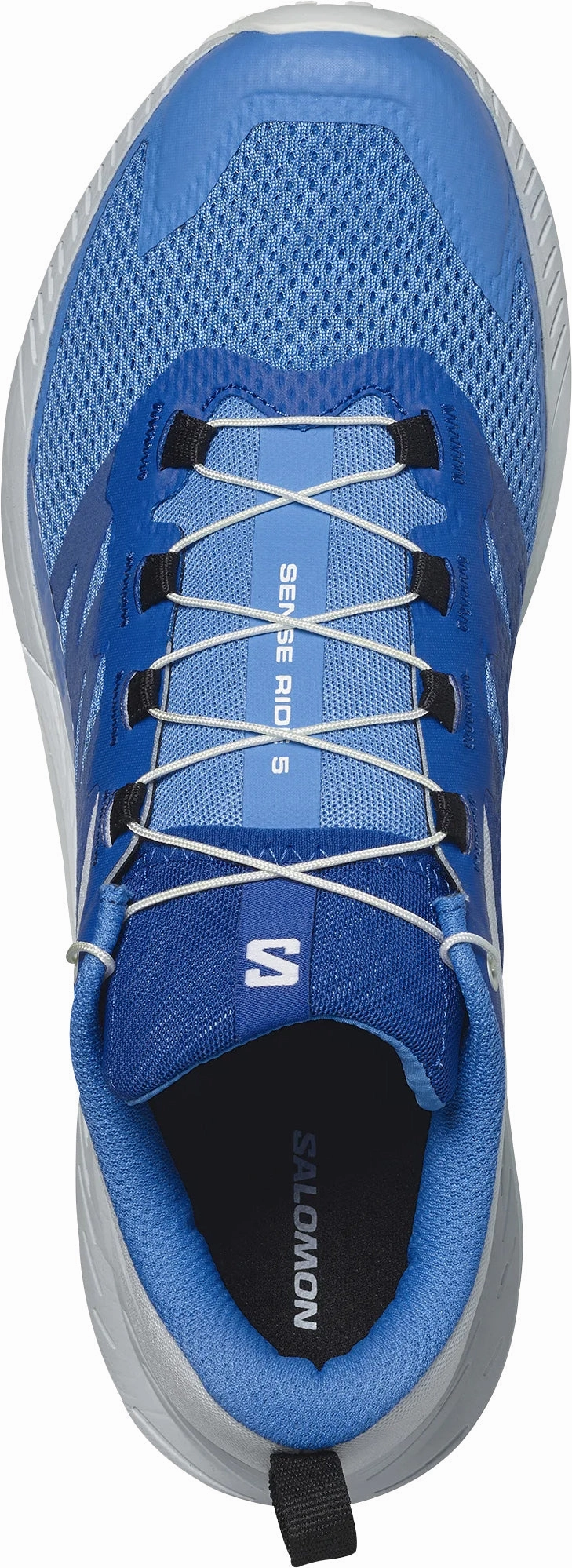 Salomon Sense Ride 5 Mens Trail Running Shoes - Blue Trail Race Footwear