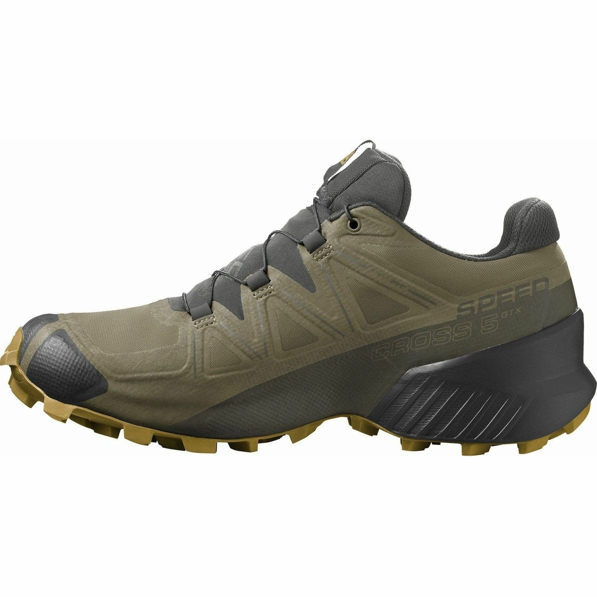 Salomon Speedcross 5 GORE-TEX Mens Trail Running Shoes - Green Trail Race Footwear