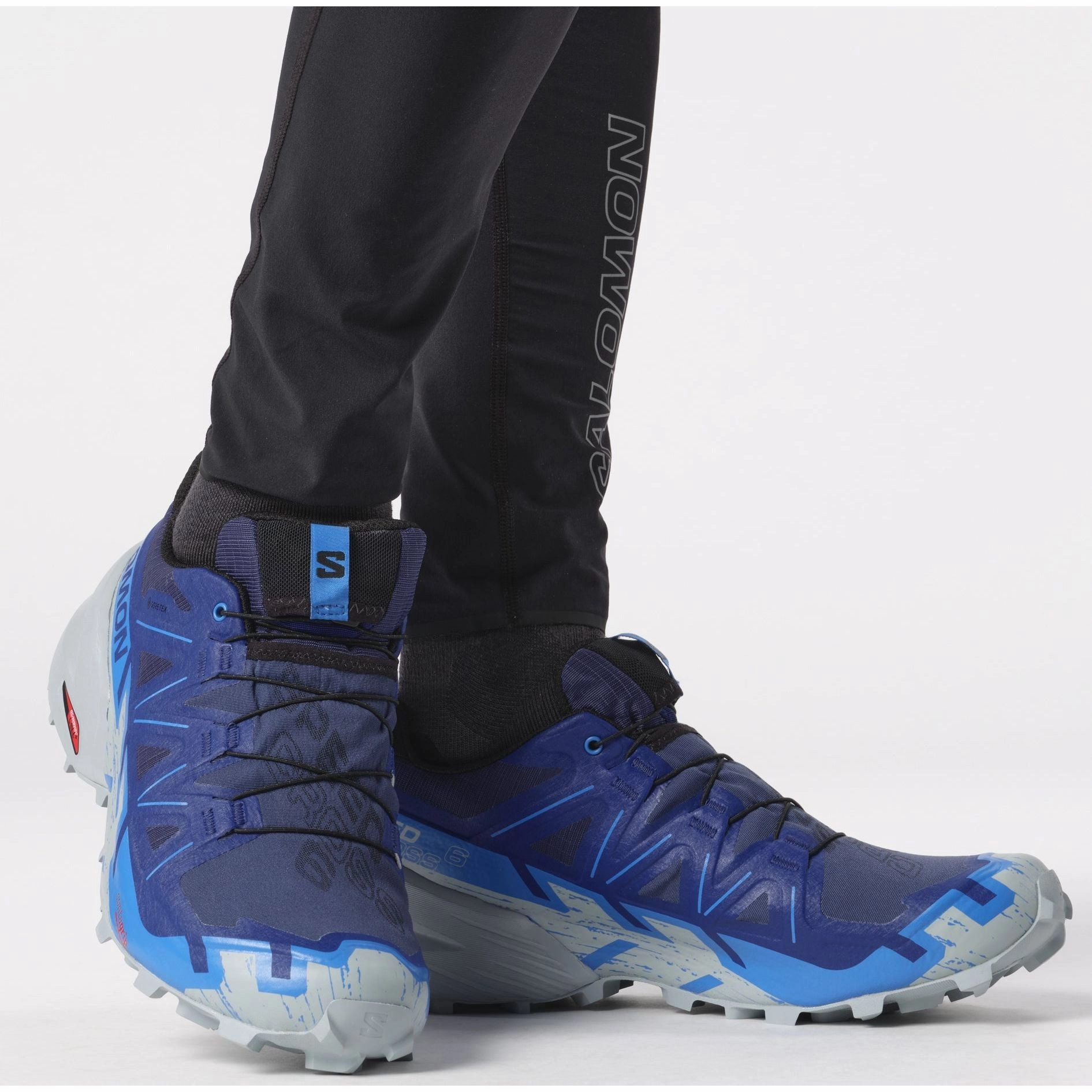 Salomon Speedcross 6 GORE-TEX Mens Trail Running Shoes - Blue Trail Race Footwear