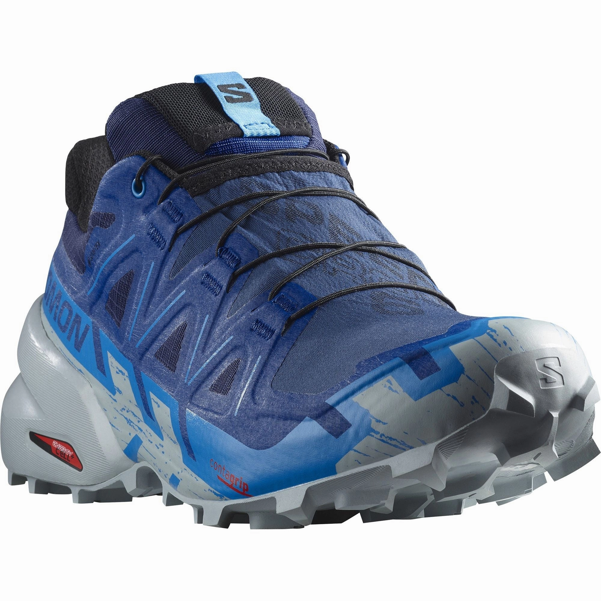 Salomon Speedcross 6 GORE-TEX Mens Trail Running Shoes - Blue Trail Race Footwear