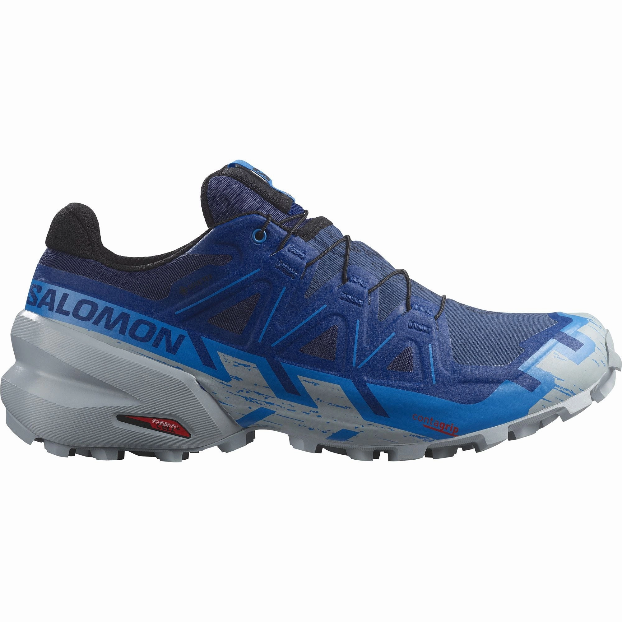 Salomon Speedcross 6 GORE-TEX Mens Trail Running Shoes - Blue Salomon trail running shoes