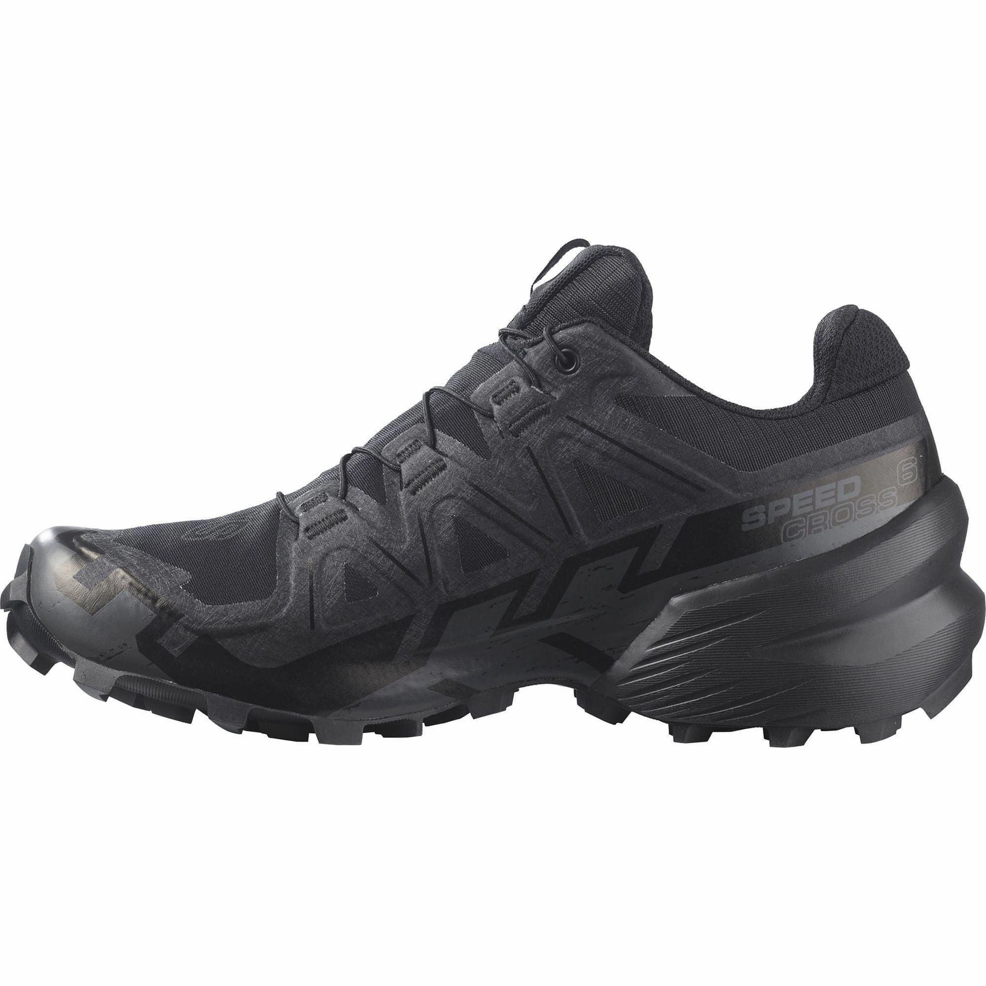 Salomon Speedcross 6 GORE-TEX Womens Trail Running Shoes - Black Trail Race Footwear