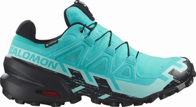 Salomon Speedcross 6 GORE-TEX Womens Trail Running Shoes - Blue Salomon trail running shoes