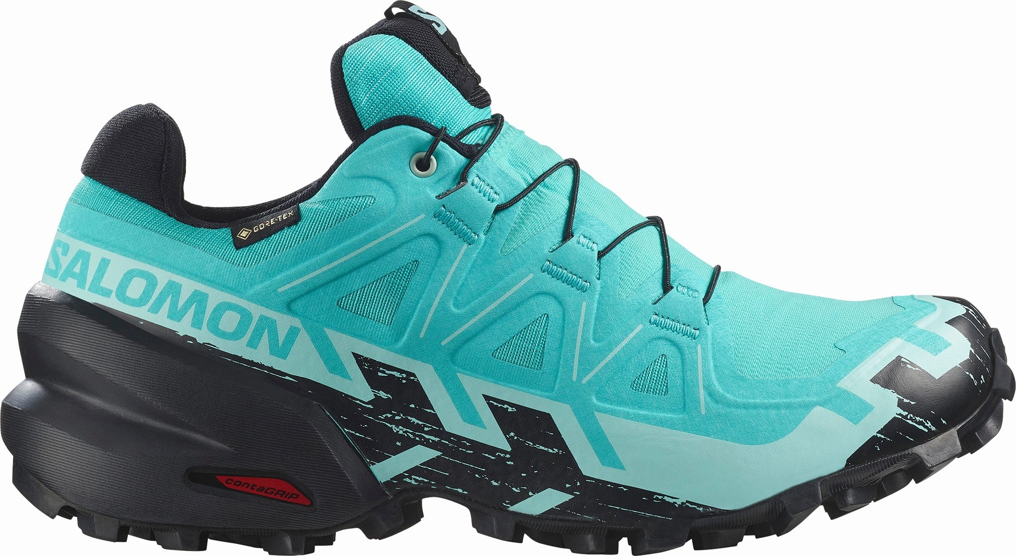 Salomon Speedcross 6 GORE-TEX Womens Trail Running Shoes - Blue Salomon trail running shoes